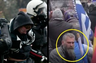Ο Τζούλιος και ο «Τόλης 88» στα επεισόδια του συλλαλητηρίου