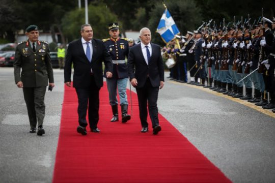 Μήνυμα στην Άγκυρα από τον νέο υπουργό Εθνικής Άμυνας
