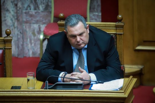 Καμμένος: «Θα παλέψω να μπλοκάρω τη Συμφωνία των Πρεσπών»
