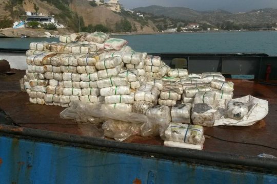 Βρήκαν ακόμα 7 τόνους ναρκωτικών έναν χρόνο μετά