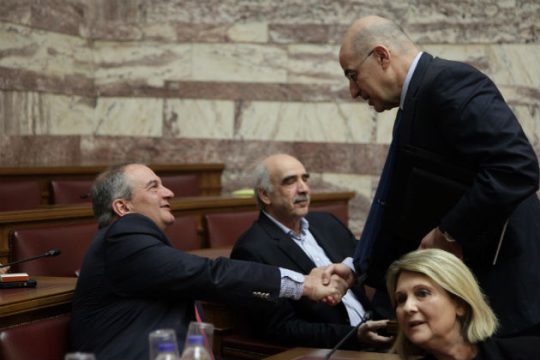Κ. Καραμανλής: «Νίκο, δεν έχεις άδικο»