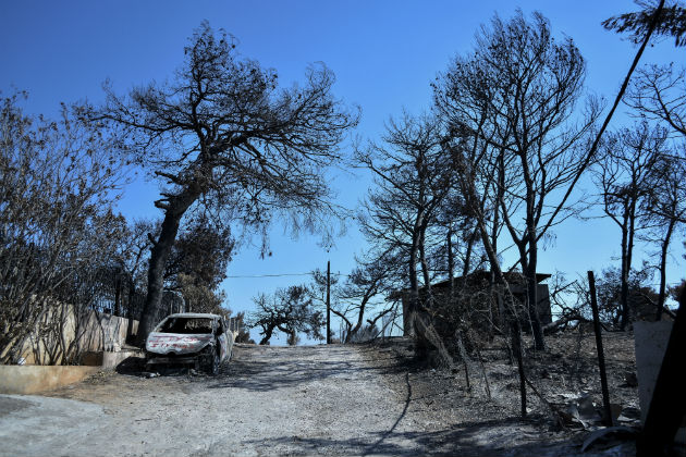 «Περιορισμένη η τοξική ρύπανση στο Μάτι»