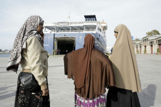 Διαμαρτυρία προσφύγων στη Σάμο [βίντεο]