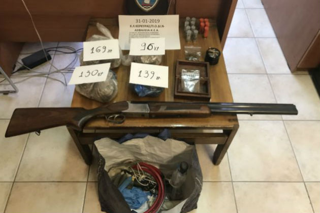 Δύο συλλήψεις για ναρκωτικά στην Κέρκυρα