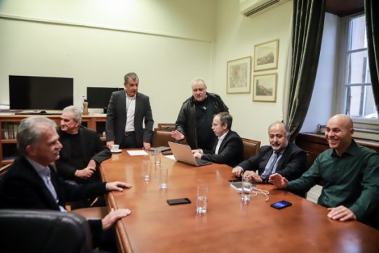 Μύλος στο Ποτάμι με Δανέλλη και Συμφωνία των Πρεσπών