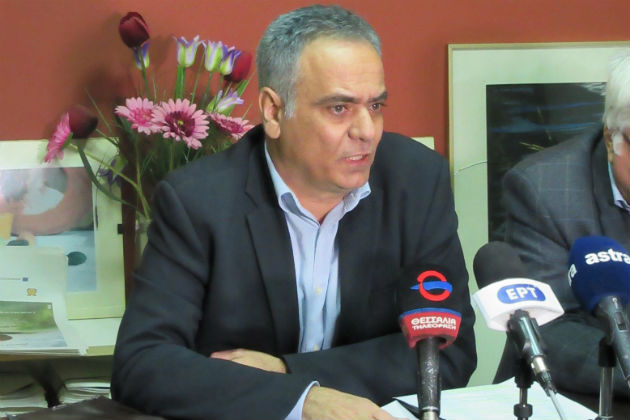 Ένταση σε ομιλία του Π. Σκουρλέτη στον Βόλο