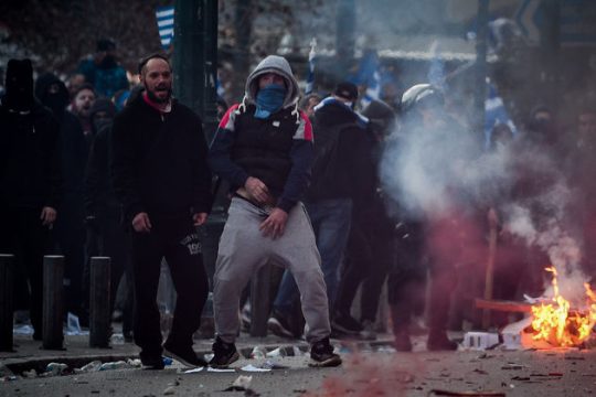 Φωτορεπόρτερ και δημοσιογράφοι υπ’ αριθμόν ένα στόχος φασιστών