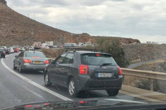 Διαμαρτυρία για θανατηφόρο τροχαίο στη Θέρμη