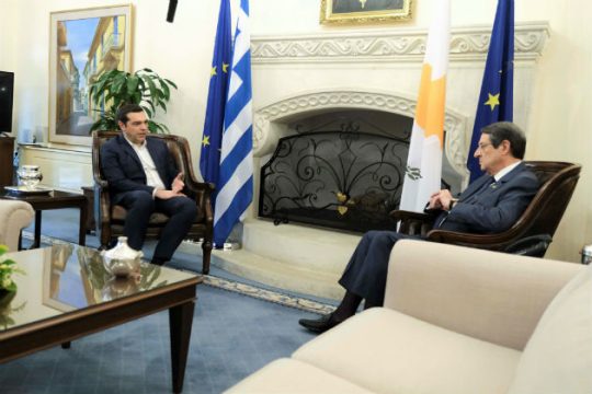 Τετ α τετ με Αναστασιάδη εν όψει της συνάντησης με Ερντογάν