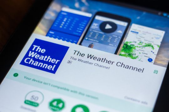 Η εφαρμογή Weather Channel πωλούσε δεδομένα χρηστών;