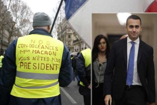 Καβγάς για τα «κίτρινα γιλέκα»