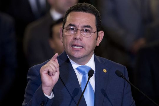 Αμνηστία σε εγκληματίες πολέμου από τον πρόεδρο της Γουατεμάλας