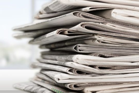 Συνάντηση για την οικονομική ενίσχυση των εφημερίδων