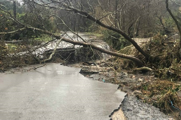 Κατολισθήσεις και κλειστοί δρόμοι σε Χανιά και Ρέθυμνο