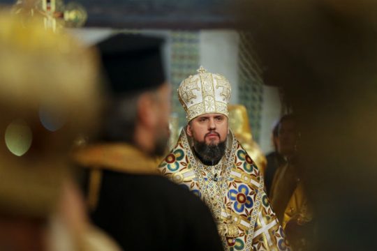 Ενθρονίστηκε ο επικεφαλής της αυτόνομης Ουκρανικής Ορθόδοξης Εκκλησίας