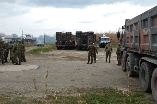 Χανιά: Ξεκίνησε η εγκατάσταση της γέφυρας Πλατανιά