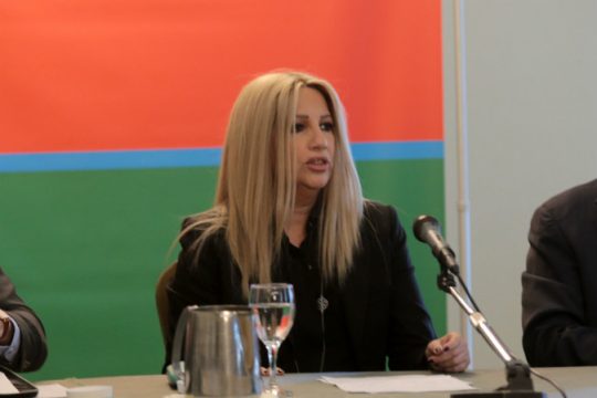 Φώφη: Τυχοδιώκτης νεοκομμουνιστής ο πρωθυπουργός