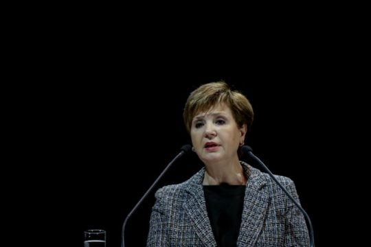 Ένταση κατά την επίσκεψη της Όλγας Γεροβασίλη στην Πτολεμαΐδα
