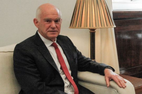 Διαψεύδει προσέγγιση με τον ΣΥΡΙΖΑ ο Γιώργος Παπανδρέου