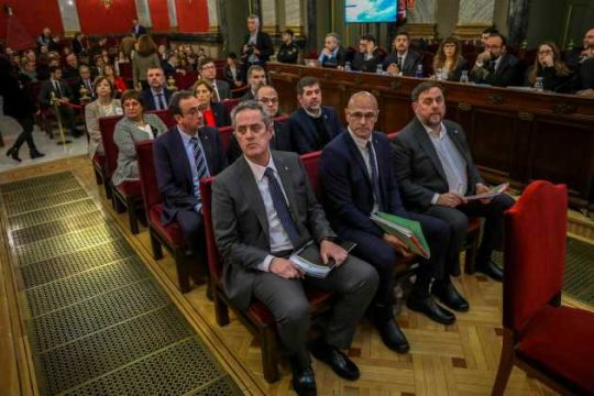 Ξεκίνησε η ιστορική δίκη των Καταλανών αυτονομιστών πολιτικών