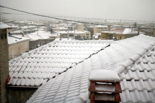 Στην Κοζάνη η χαμηλότερη θερμοκρασία της ημέρας