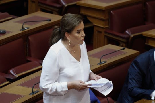 Ντ. Μπακογιάννη: Θα χρησιμοποιώ τον όρο Βόρεια Μακεδονία