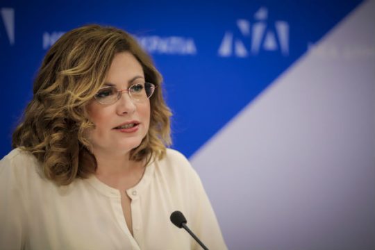 Η Σπυράκη απέκλεισε Βενιζέλο ή Σημίτη για Πρόεδρο της Δημοκρατίας