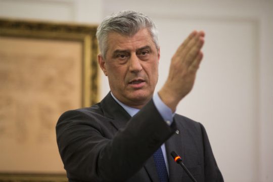 Θετικός στην αλλαγή συνόρων ο πρόεδρος του Κοσόβου