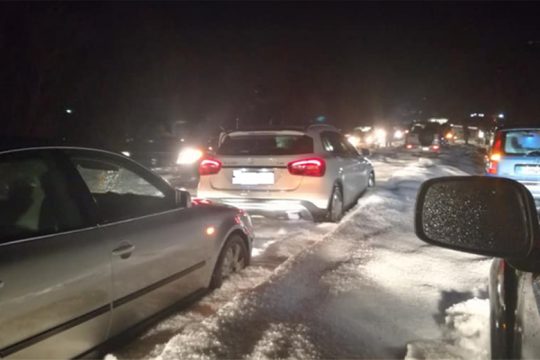 Χαλάζι, κλειστά σχολεία και πολλά προβλήματα στην Κρήτη