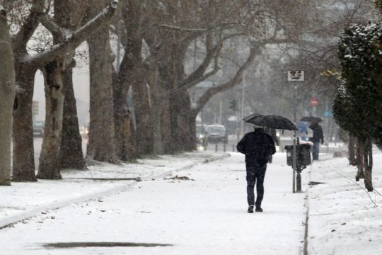 Τσουχτερό κρύο, βροχές και χιόνια φέρνει η «Ωκεανίς»