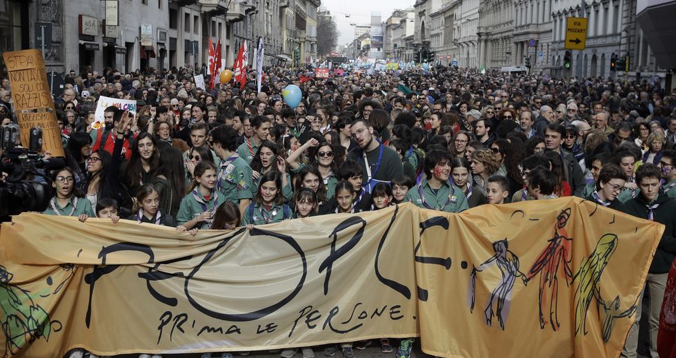 Το Μιλάνο βρόντηξε κατά του ρατσισμού