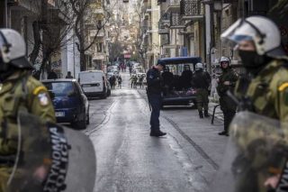 Η ΕΛ.ΑΣ. εκκένωσε την κατάληψη Αραχώβης 44