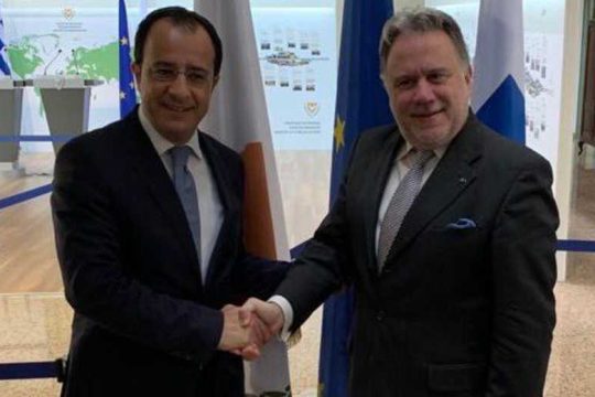 Συναντίληψη Ελλάδας – Κύπρου στα εθνικά θέματα