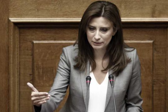 Διαμαρτυρία της Νίνας Κασιμάτη για τη διαρροή του ψηφοδελτίου της