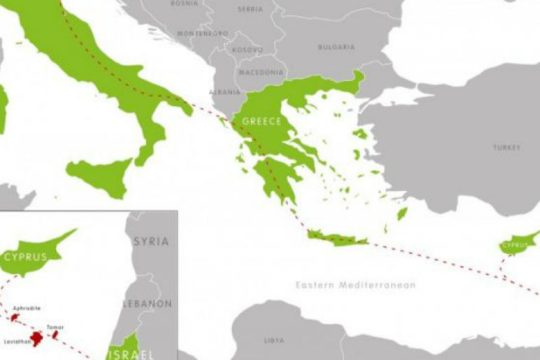 Επιφυλακτική η Ιταλία για τον αγωγό EastMed