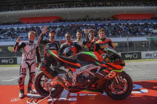 APRILIA all stars: Η APRILIA ανάβει το πάθος στο Mugello