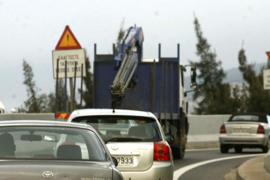 Τροχαίο έφερε μποτιλιάρισμα στην Αττική οδό