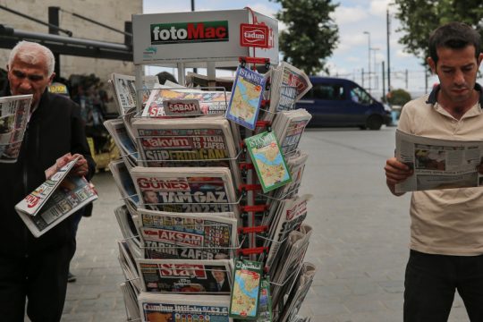 «Όλα τα τουρκικά ΜΜΕ στα χέρια ενός»
