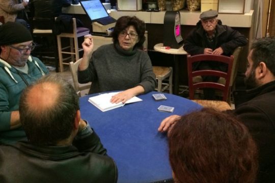 Στις υποβαθμισμένες συνοικίες του Ηρακλείου η υποψήφια δήμαρχος Λ. Σταρίδα