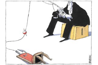 Το σκίτσο της ΕΦ.ΣΥΝ. [Μ. Κουντούρης 28.03.2019]