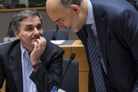 Για απόφαση τις επόμενες μέρες προϊδεάζουν Ντομπρόφσκις – Μοσκοβισί