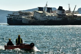 Μειώθηκε η κλίση του «Πηνελόπη Α», συνεχίζεται η απάντληση