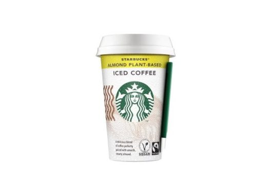 ALMOND PLANT- BASED απο τα κρύα ροφήματα STARBUCKS RTD