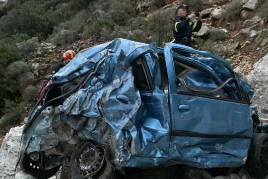 Ρέθυμνο: Σε κρίσιμη κατάσταση μια μητέρα μετά από τροχαίο