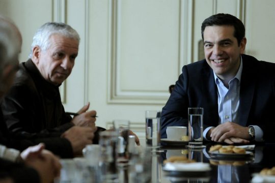 Στον Αλ. Τσίπρα οι συνταξιούχοι