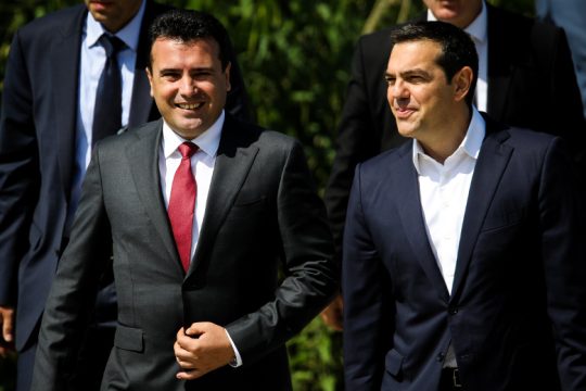 Την Τρίτη στη Βόρεια Μακεδονία ο Αλέξης Τσίπρας