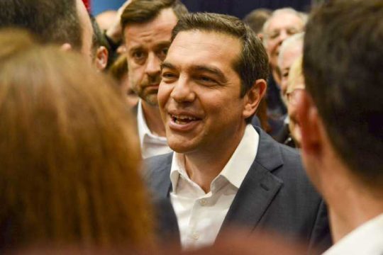Το ερωτικό χαμόγελο του Αλέξη Τσίπρα