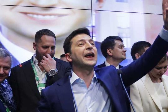 Μπορεί ένας κωμικός να σώσει την Ουκρανία;