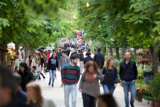 Ανοίγει τις πύλες της η έκθεση ανθοκομικής στο Άλσος Κηφισιάς