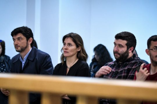 Ανακοίνωση της Ν.Δ. για τη δίκη της Χ.Α. και την επίσκεψη της Μπ. Μπαζιάνα
